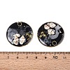 Brass & Epoxy Resin Pendants KK-Q082-04KCG-03-3