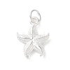 925 Sterling Silver Starfish Pendants LS-STER-E071-02S-01-1