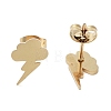 Vacuum Plating 304 Stainless Steel Stud Earrings for Women EJEW-A048-11G-2