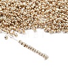 12/0 Electroplate Glass Seed Beads SEED-Q003-1-4