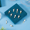 10Pcs 5 Styles Natural Freshwater Pearl & 304 Stainless Steel & 201 Stainless Steel Pendants PALLOY-TAC0267-6