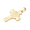 304 Stainless Steel Charms STAS-P421-05G-2