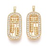 Natural White Shell Pendants KK-N287-31G-1