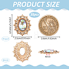 30Pcs Zinc Alloy Cabochons FIND-FG0005-56C-2