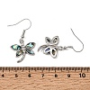 Rack Plating Brass Dangle Earrings for Women LS-KK-CBA69D1-01P-01-6