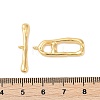 Brass Toggle Clasps KK-Q030-13G-4