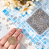 304 1000pcs Stainless Steel Open Jump Rings STAS-SP0001-71D-3
