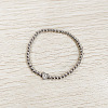 304 Stainless Steel Beads Stretch Bracelets for Women FS-WGC4F34-17-1