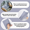 Elastic Fabric Book Covers AJEW-WH20014-08B-10-5