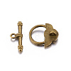 Tibetan Style Toggle Clasps LS-GLF0026Y-NF-2