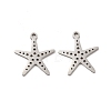 Non-Tarnish 201 Stainless Steel Pendants STAS-K251-075P-1