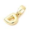 Brass Letter Charms KK-G554-22G-D-2