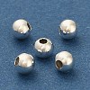 Round Brass Beads KK-A276-02A-S-2