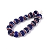 Handmade Millefiori Glass Round Beads LS-LA-N002-12B-2