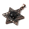 Natural & Synthetic Mixed Stone Pendants G-A297-06R-3