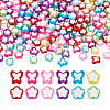 480Pcs 12 Style Transparent Acrylic Beads TACR-BT0001-04-3