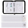 Transparent PVC Jewelry Organizer Storage Zipper Books ABAG-WH0063-114-1