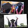 Square EVA Glitter Graduation Cap Topper Stickers DIY-WH20053-05C-4