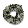 Natural Prehnite Beads Strands G-K380-A38-04-3