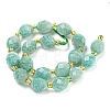 Natural Amazonite Beads Strands G-N342-46-3