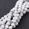 Natural Howlite Bead Strands G-G735-66-4mm-1