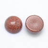 Synthetic Goldstone Cabochons G-E492-H-06-2