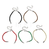 30Pcs Braided PU Leather Cord Bracelet Making MAK-SC0001-30A-1