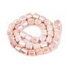 Anti-Tarnish Electroplate Glass Beads Strands EGLA-N027-03A-07-2