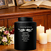 1Pc Column Stainless Steel Urn for Human Pet Ashes AJEW-PS0001-01A-5