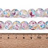 Handmade Lampwork Beads Strands LAMP-Q041-08F-4