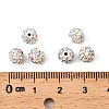 Polymer Clay Rhinestone Beads RB-H284-6MM-AB-3