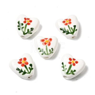 Handmade Porcelain Beads PORC-B007-02A-1