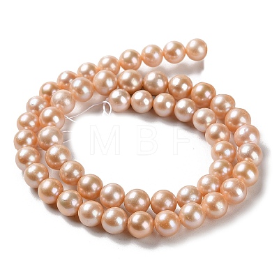 Natural Pearl Beads Strands PEAR-E018-24-1