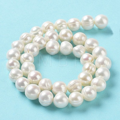 Natural Cultured Freshwater Pearl Beads Strands PEAR-E019-03-1