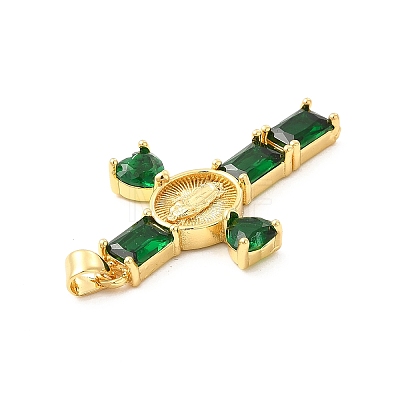 Rack Plating Brass Pendants KK-D087-16G-05-1