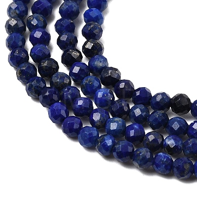 Natural Lapis Lazuli Beads Strands G-F596-49-1