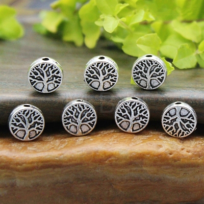 Tibetan Style Alloy Beads PW-WG631B9-01-1