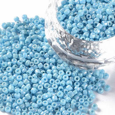 Opaque Glass Seed Beads SEED-S023-01B-03-1