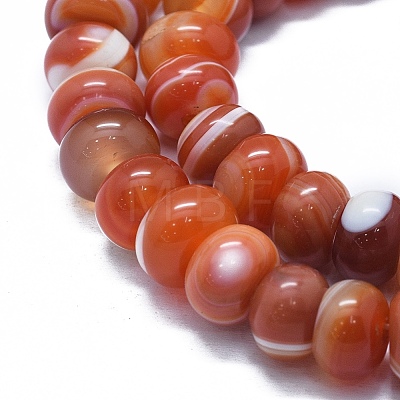 Natural Carnelian Beads Strands G-I245-68A-1