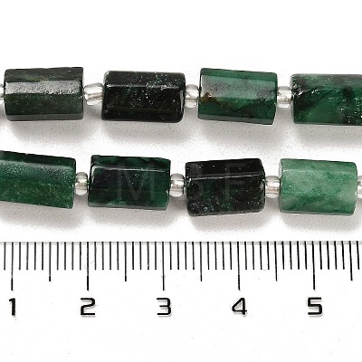 Natural Emerald Quartz Beads Strands G-G068-A05-01-1