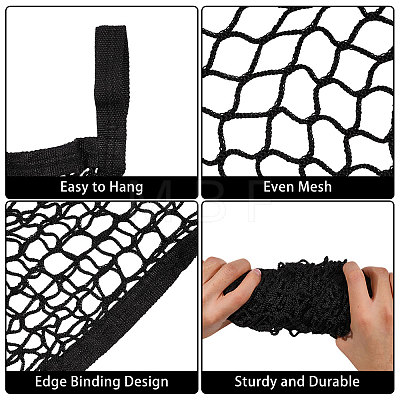 Polyester Feed Hay Mesh Bags ABAG-WH0048-98B-1