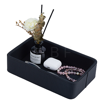 PU Leather Jewelry Display Trays AJEW-WH0485-59B-1