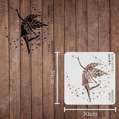 Plastic Reusable Drawing Painting Stencils Templates DIY-WH0172-297-1