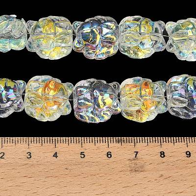 Electroplate Glass Bead Strands EGLA-H110-01AB-01-1