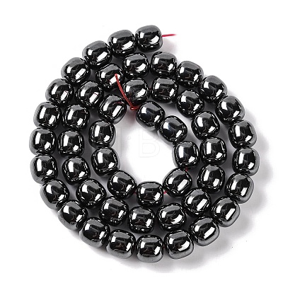 Non-magnetic Synthetic Hematite Beads Strands G-Q174-03-1