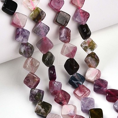 Natural Tourmaline Beads Strands G-T140-04A-1