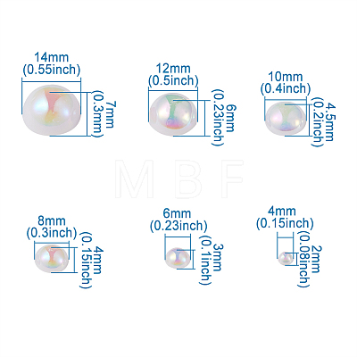 Yilisi Acrylic Cabochons MACR-YS0001-01-1