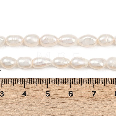 Natural Cultured Freshwater Pearl Beads Strands PEAR-P064-20H-03A-1