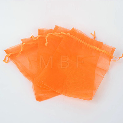 Organza Gift Bags with Drawstring OP-R016-15x20cm-14-1