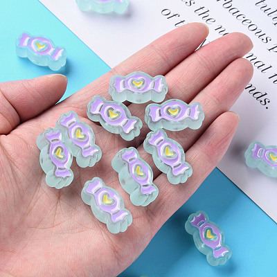 Transparent Acrylic Beads MACR-S374-05B-05-1